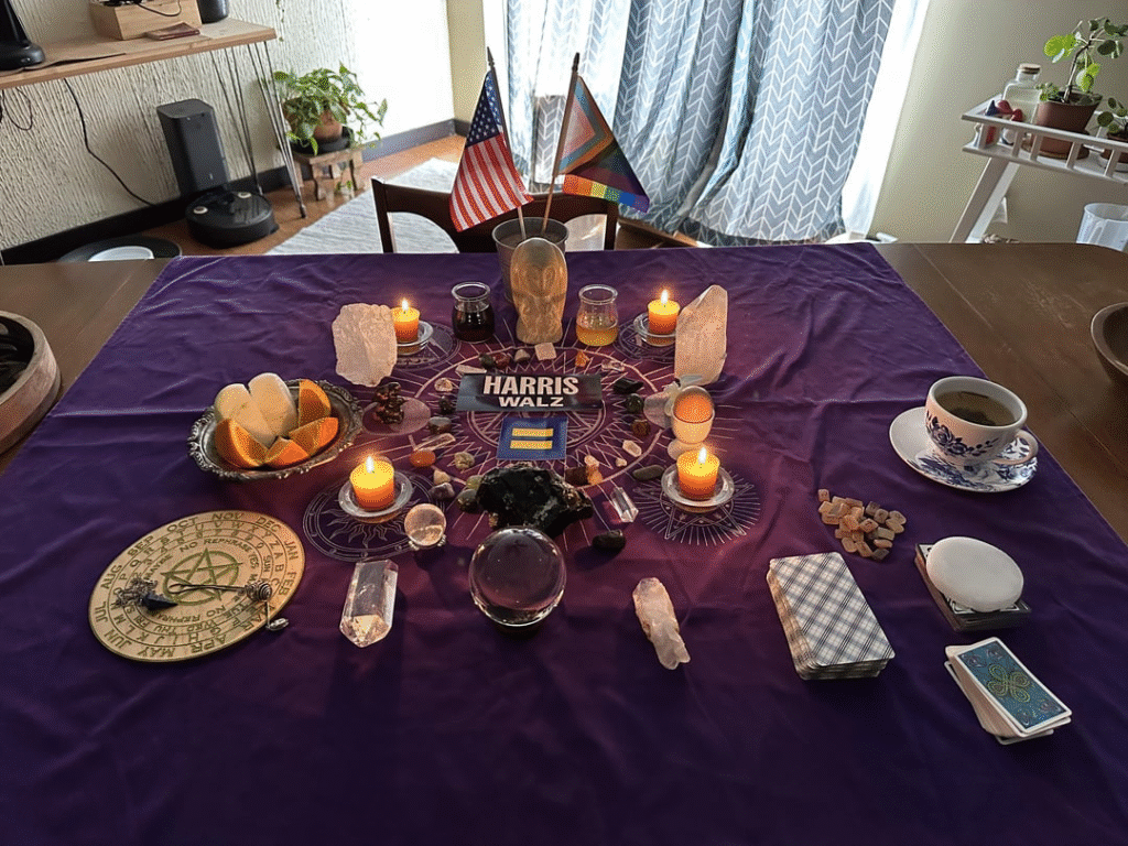 Koko performing a binding love spell ritual in Sydney, Australia